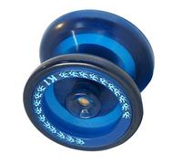 Gonetre Professional ABS Plastic Yo Yo Ball Toy Dark Blue High Strength Impact Resistant for Kids Children Beginner to Advanced Players Improve Hand Eye Coordination Motor Skills