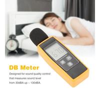 Gonetre RZ1359 Digital LCD Sound Level Meter DB Meter Environmental Noise Tester Portable Handy Mini Sound Level Meter for Noise Pollution Monitoring Home Theater Setup