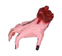 Gonetre Scary Moving Ghost Hand Halloween Prop Realistic Crawling Zombie Skin Creepy Sound Effects for Haunted House Decorations Trick Toys Material 2 Colors (Skin Color)