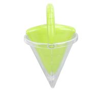 Gonetre Spilling Funnel Diy Sand & Beach Toys, Sand Castle Building Funnel, Drippy Castle Maker, Outdoor Fun Toys For Toddler Boys Girls 3 4 5 6 7 8 Years Old (Green)