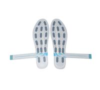 Gonetre Thin Film Foot Pressure Sensor High Accuracy 16 Sensing Areas Flexible Shoe Insole for Step Counting Gait Analysis Motion Detection Size 36 44