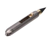 Gonetre Ti Alloy Mini Everlasting Pencil, Retractable Mechanical Graphite Pencil with Keychain, 2 Replaceable Nibs for Camping Outdoor