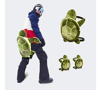 Gonetre Tortoise Knee Pads Set Turtle Shaped Tortoise Hip Protector Knee Pads for Adults Children Winter Outdoor Ski Skating Equipment