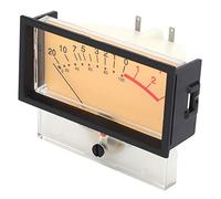 Gonetre VU Meter, High Accuracy Audio Level Meter with Pointer Dial for DIY Recording Studio