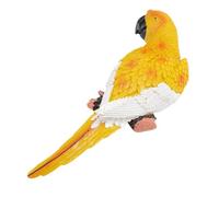 Gonetre Wall Decoration Realistic High Strength Resin Flat Back Design Hanging Decor for Garden Outdoor and Indoor Use (Right Side Yellow Color)