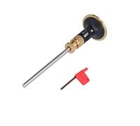 Gonetre Wood Scribe Marking Tool Wheel Marking Gauge Stainless Steel Bar Woodworking Fine Tuning Scriber with Mini Wrench