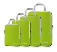 Gonex Compression Packing Cubes Extensible Organizer Bags For Travel Suitcase Organization Set of 4 Bags