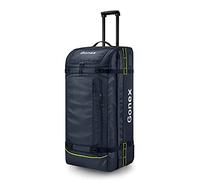 Gonex Wheeled Duffel Bag 100L Water-Repellent Rolling Luggage with Wheels Travel Holdall Bag for Men Women 33 inch, Navy Blue