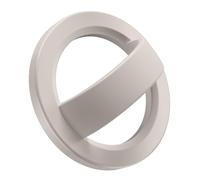 GONEZ Magnetic Phone Grip Compatible with MagSafe, Removable Silicone Loop Grip, Phone Ring Holder for Back of Phone for iPhone 16/15/14/13/12 Series, Stone
