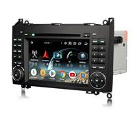GONFEN 4GB+64GB 8 Core Android 14 DAB+ Car Stereo for Mercedes A/B-Class W169 W245 Viano Vito Sprinter VW Crafter GPS Radio Wireless Carplay Android AUTO WiFi 4G USB CD Bluetooth 5.0 DSP CANbus 7" IPS