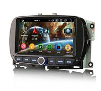 GONFEN 7 inch 4GB+64GB 8 Core Android 14 DAB+ Car Stereo for FIAT 500/500C/500S/500E 2016-2019 GPS Radio Navi Support Wireless Carplay Android AUTO WiFi 4G USB Bluetooth 5.0 DSP CANbus IPS Touchscreen