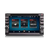 GONFEN Universal Double 2 DIN Android 11.0 Car Radio Stereo DAB+ Sat Nav CarPlay DSP Android Auto WiFi 4G OBD2 TPMS DVB-T2 USB CD with Bluetooth A2DP SWC DVR Navigation For Nissan 2GB RAM + 32GB ROM