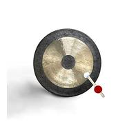 gong chinese gong chimes large gong 18Cm-150Cm Gongs and Drums, Gongs Percussion Instruments, Copper Sounds Are Suitable for Opening Celebrations(Color:20cm,Size:)