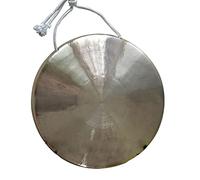 gong chinese gong chimes large gong 30-50Cm Loud Latta Band Traditional Appearance for Meditation Sound Therapy and Yoga(Color:35cm,Size:)