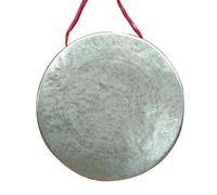 gong chinese gong chimes large gong Moon Gong 28 to 40 Cm Plane High -Edged Gong Taoist Gong Professional Fixed Sound(Color:34cm,Size:)