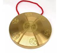 gong chinese gong large gong 15-30Cm Culture Taiji Gossip Six Emperor Gong Gongxu Wuhuang Er Black Gate to the Door(Color:B,Size:30cm)