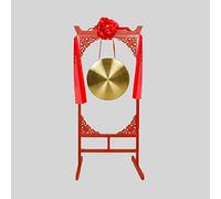Gong Instrument, Brass Copper Hand Gong, gongs and drums, Purely Handmade Celebration gong gong with Mallet 32cm inch(2,42cm)