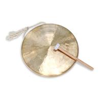 Gong Instrument, Traditional Chinese Gong With Percussion Stick, Rattling Copper & Ancient Method, Ideal for Sound Healing, Meditation, & Yoga(Treble)