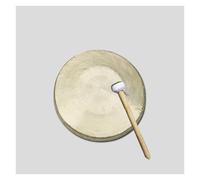 Gong， Universal gong with Mallet 33cm Chinese Traditional Percussion Instrument Brass Decorative gong(27cm)