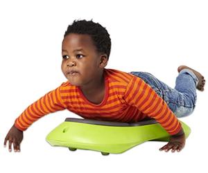 Gonge Floor Surfer,Green,22.44" x 15.35" x 5.51"