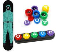 Gonggi Game, Gonggi Korean Game, Squid Game Gonggi, Gonggi Weighted Stones Dice, Korean Traditional Weighted Gong gi Game Set