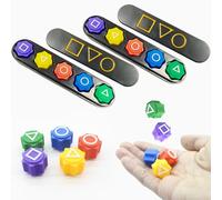 Gonggi Korean Game Set - Traditional Toss & Catch Game with 5 Colourful Stones, Korean Jacks for Family Fun, Improves Hand-Eye Coordination & Motor Skills, All Ages Play(2Pcs)