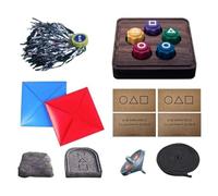 Gonggi Korean Traditional Game Set, Gonggi Korean Game, Gonggi Tossing Game Set (Korean Traditional Play Game), Hand-Eye Coordination Family Play for Kids and Adults (A)