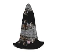 Gongjuy Astronaut On The Mooncosplay Costumes For Children Witches And Vampires, Hooded Cloaks For Children'S Festivals