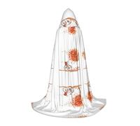 Gongjuy Autumn Tree With Aged Old Bikecosplay Costumes For Children Witches And Vampires, Hooded Cloaks For Children'S Festivals