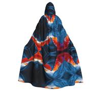 Gongjuy Beauty Antelope Canyon Adult Party Cloak Clothing Accessories, Adult Halloween Wizard Plus Size Hooded Horror Cloak