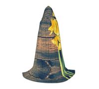 Gongjuy Bouquet Of Daffodils Cosplay Costumes For Children Witches And Vampires, Hooded Cloaks For Children'S Festivals