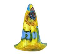Gongjuy Butterfly Collect Nectar On Sunflower Cosplay Costumes For Children Witches And Vampires, Hooded Cloaks For Children'S Festivals