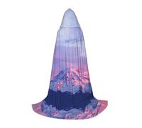 Gongjuy Mount Rainier National Park At Sunset Cosplay Costumes For Children Witches And Vampires, Hooded Cloaks For Children'S Festivals
