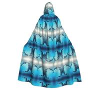 Gongjuy Winter The Dolphin Adult Party Cloak Clothing Accessories, Adult Halloween Wizard Plus Size Hooded Horror Cloak