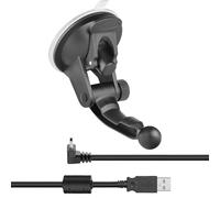 Gonifeto for Garmin GPS Mount,17mm Ball Holder for Garmin GPS,GPS Windshield Suction Cup Mount for Garmin Dezl,GPS Window Bracket Replacement for Garmin Nuvi,Drive,Drivesmart,Zumo,Driveassist,RV