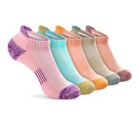 Gonii Ankle Socks 5 Pairs Athletic No Show Socks For Womens Tab Cushioned Running Low Socks