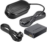 Gonine ACK-E12 AC Power Adapter DR-E12 DC Coupler Charger Kit for Canon EOS M, EOS M2, EOS M10, EOS M50, EOS M100 Mirrorless Digital Cameras
