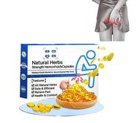 Goniome 1/2/3Box Natural Herbal Strength Hemorrhoid Capsules,Hemorrhoid Suppository,Natural Hemorrhoid Relief Capsules,Rapid Hemorrhoid Treatment,Helps Relieve Itching,Burning, Pain (1 Box)