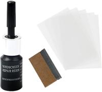 Goniome Nano Windshield Repair Kit, Cracks Gone Glass Kit, Glass Repair Fluid, Resin Based Mirror Repair Kit, Nano Fluid Filler for Repairing Chips, Cracks, Star Cracks, Bull's Eye Cracks (1Pcs)