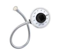Goniometro Coppia - Misuratore Angolo Torque 360° Lega Alluminio Chiave Dinamometrica Graduata Meccanica | Indicatore Angolo Serraggio Utensile Auto Officina Meccanica Professionale