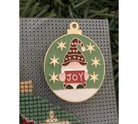 Gonk Bauble Needle Minder - Cross Stitch Needle Minder, Christmas Needle Minder