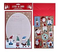 Gonk Christmas 2 x Letters to Santa Plus 10 Stickers