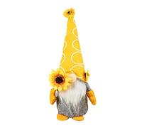 Gonk Gifts for Women Rudolphs Summer Doll Festival Dwarfss Faceless Sunflower Doll Sunflower Decoration Desktop Ornament Gifts for Women (B, One Size)