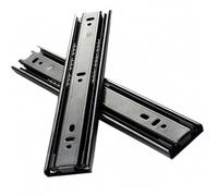 GONMDOPY 1 Pair Drawer Slides， Soft Close Drawer Slides, Cabinet Drawer Slides Heavy Duty Drawer Runners Slides Full Extension Ball Beaside Mount Rails Track Glides/a/14Inch/35Cm
