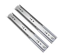 GONMDOPY 1 Pair Drawer Slides，Soft Close Drawer Slides, Heavy Duty Drawer Slides Full Extension Side Mount Ball Bealocking Rails Track Glides Runners/a/50Cm/20Inch