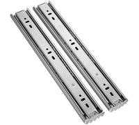 GONMDOPY 1 Pair Full Extension Drawer Slides,Heavy Duty Drawer Slides Full Extension Side Mount Ball Bealocking Rails Track Glides Runners/a/30Cm/12Inch