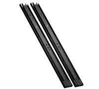 GONMDOPY 1 Pair Full Extension Drawer Slides,Side Mount Rails Heavy Duty Full Extension Steel Track Noiseless Guide Glides Cabinet Kitchen Runners with Ball Bearings/a/40Cm/16Inch