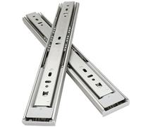 GONMDOPY 1 Pair Full Extension Drawer Slides,Soft Close Drawer Slides, Heavy Duty Drawer Slides，Stainless Steel Side Mount Ball Beametal Rails Track Guid/a/50Cm/20Inch