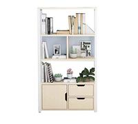 GONMDOPY Bookshelf,Bookcase,Floor Living Room Cabinets, Shelves, Home Desktops, Student Small Bookcases