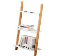 GONMDOPY Bookshelf,Bookcase,Folding Bookcase, Industrial 3-Tiers Foldable Sackable Space-Saving Book Shelf for Living Room
